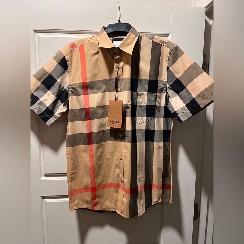 Burberry Mens ‘summerton’ button up shirt